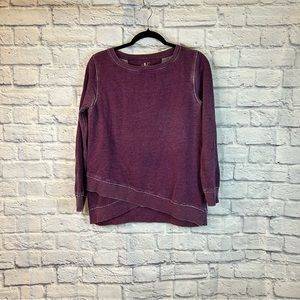 Calvin Klein Purple Oversized Sweater